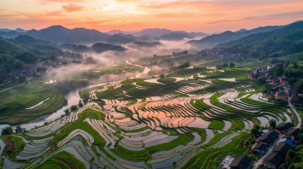 蜜色视频 - 航拍风景视频剪辑技巧教程视频